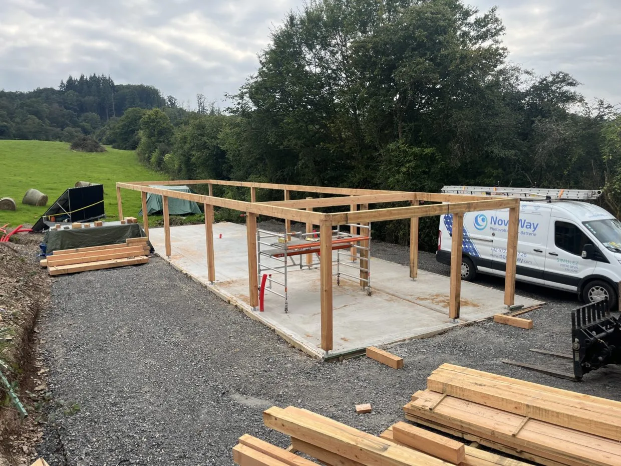 Construction d'un bâtiment agricole !