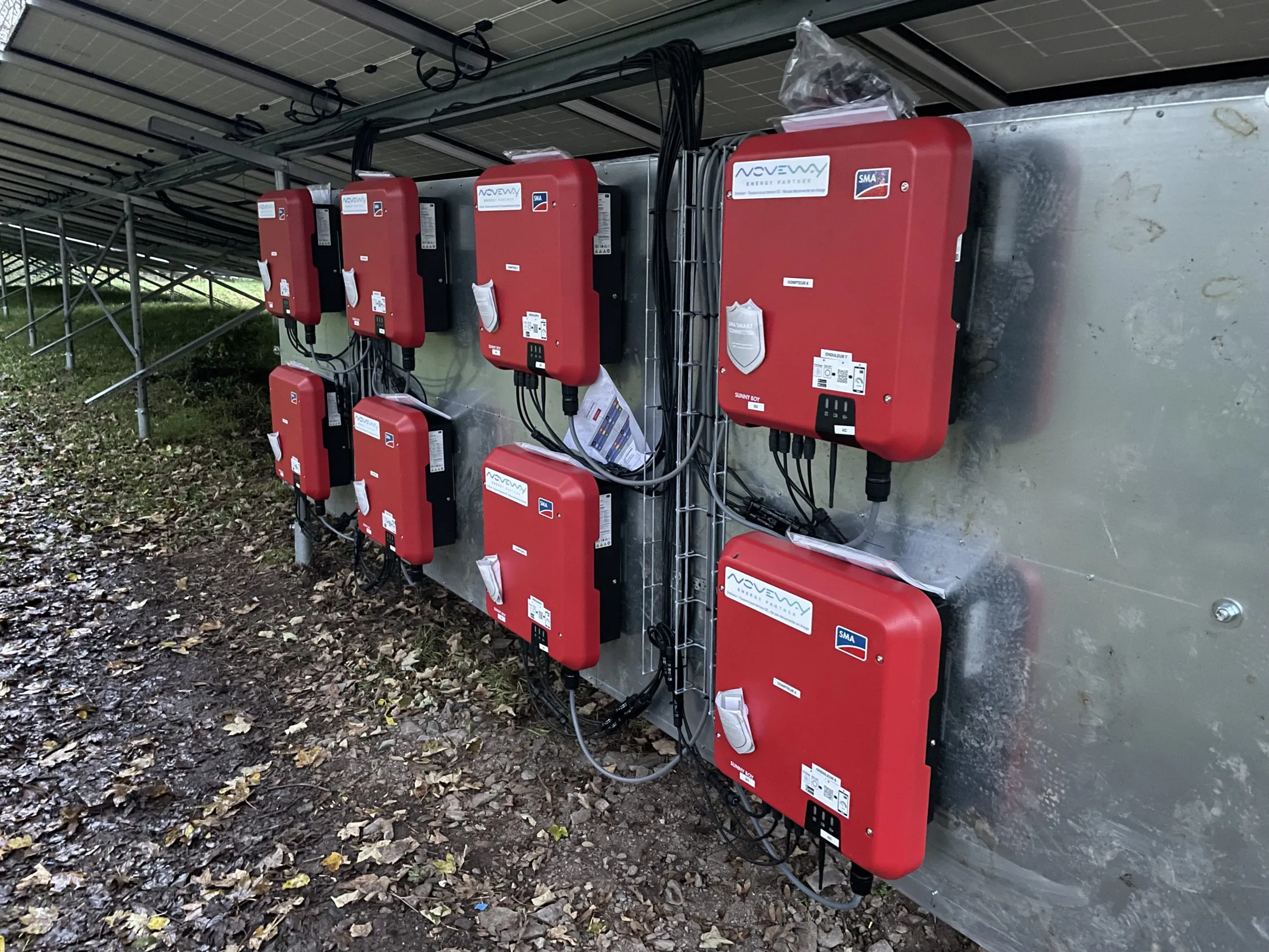 Installation panneaux novembre 2023